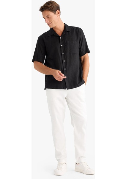 Yazlık Jogger Pantolon Basic Düz Cepli Dar Paça B4091AX25SP