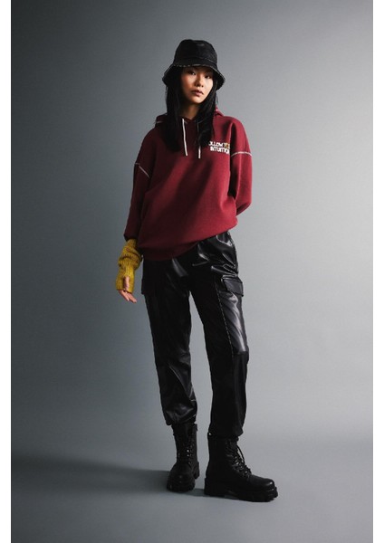 Coool Jogger Pantolon Suni Deri Beli Paçası Lastikli Kargo Cepli B0455AX23WN fiyatları