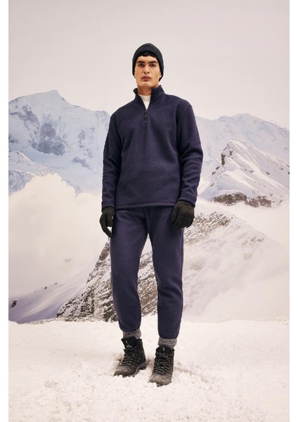 Fit Polar Jogger Eşofman Altı Standart Fit Çift Cepli A4494AX23WN