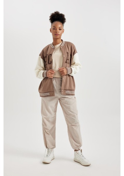 Fit Standart Fit Uzun Boy Pantolon Cepli Esnek Bantlı Paça A9548AX23WN fırsatları