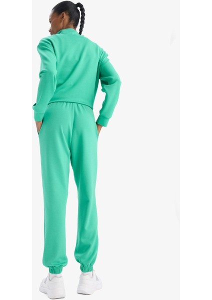 fit Sporcu Jogger Eşofman Altı Standart Fit Modal Çift Cepli Basic DÜZ B1794AX25SP