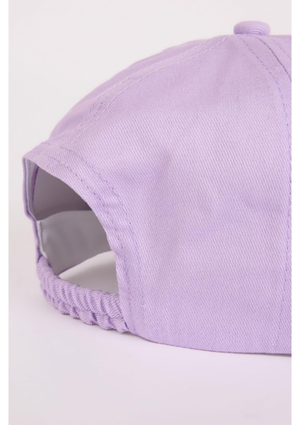 Kız Bebek Baskılı Pamuklu Cap Şapka B7979A525SM