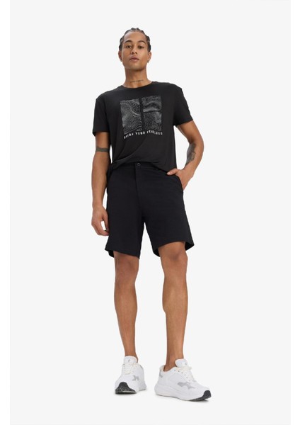 fit Standart Fit Sporcu Kısa Paça Taytlı ŞORT B1170AX25SP