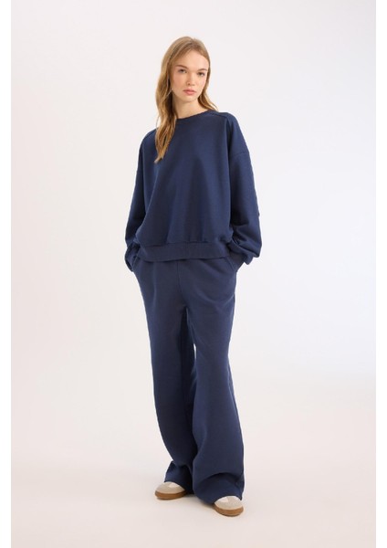 Coool Wide Leg Eşofman Altı Beli Lastikli Geniş Bol Paça B3345AX25SP