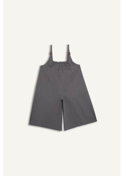 Kız Çocuk Askılı Poplin Tulum E2277A825SM