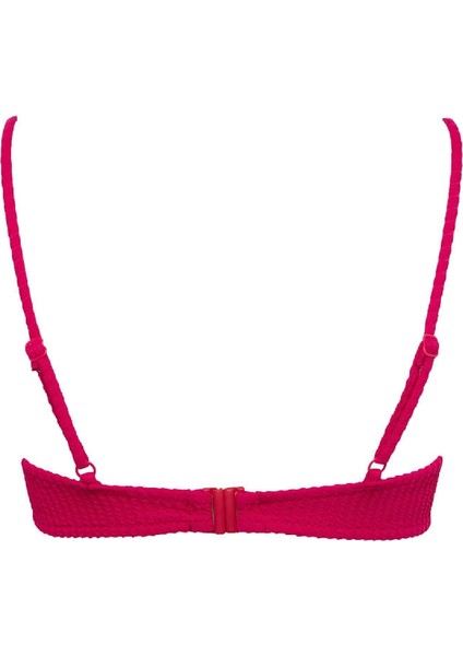 Regular Fit Bürümcük Bikini Üstü-Fall in Love B7207AX24SM
