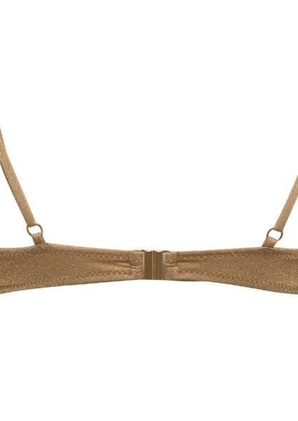 Regular Fit Parlak Kumaş Bikini Üstü-Fall in Love C3181AX24SM