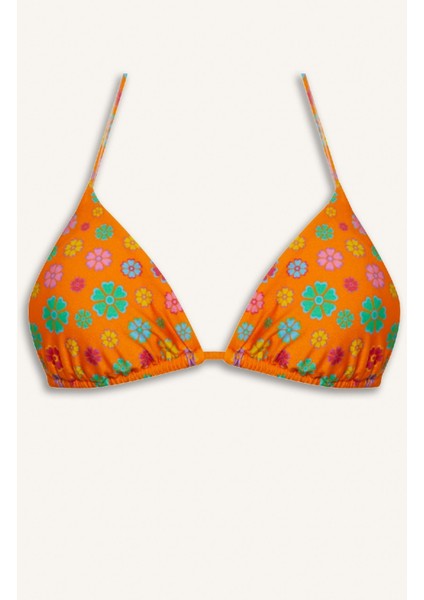 x Declara Çiçekli Üçgen Bikini Üstü C5760AX24HS