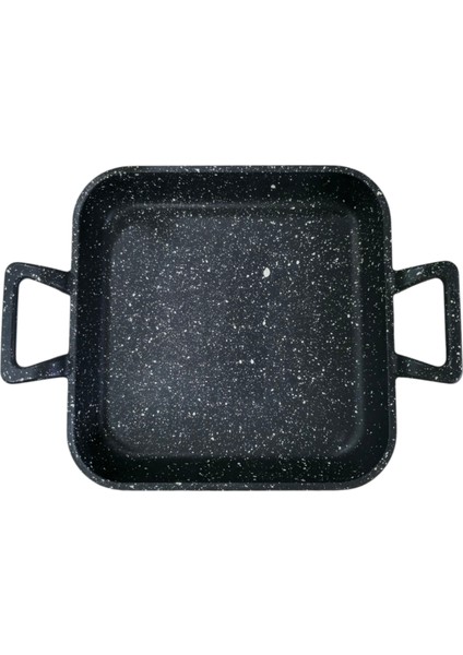 Döküm Kare Tava 24 cm - Alpotekno