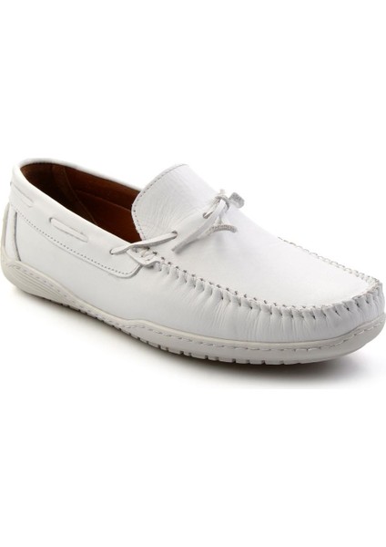 Beyaz Leather Erkek Loafer Ayakkabı E01082020143 fiyatları
