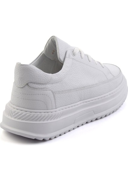Beyaz Leather Erkek Sneaker E01304005503 modelleri
