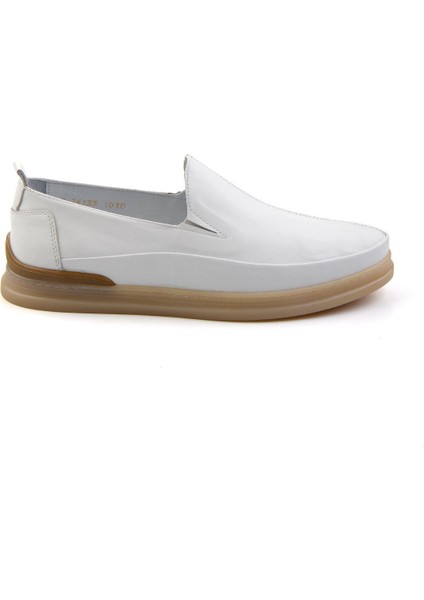 Beyaz Leather Erkek Casual Ayakkabı E01304413343