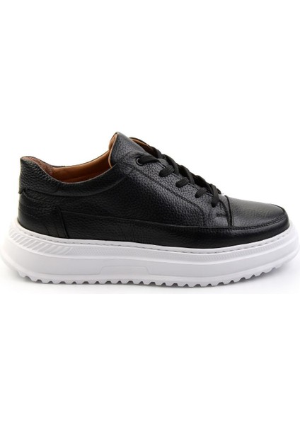 Siyah Leather Erkek Sneaker E01304005503