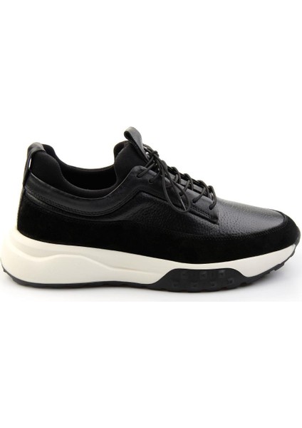 Siyah Leather Erkek Sneaker E01347072302