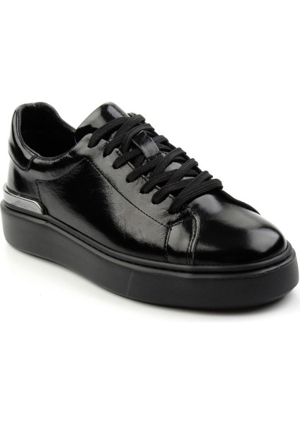 Siyah Leather Erkek Sneaker E01347028908