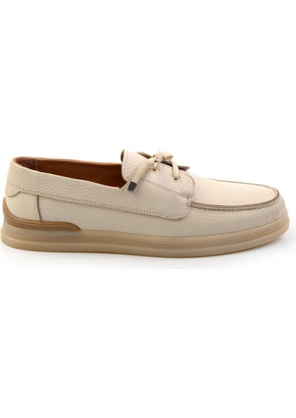 Bej Leather Erkek Casual Ayakkabı E01304414340
