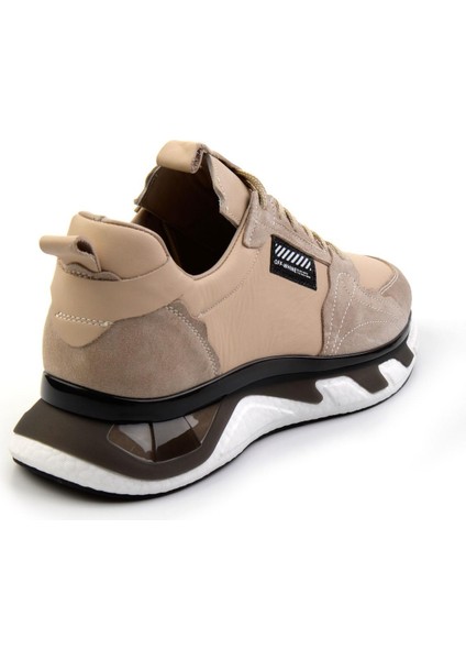 Bej Leather Erkek Sneaker E01347071802
