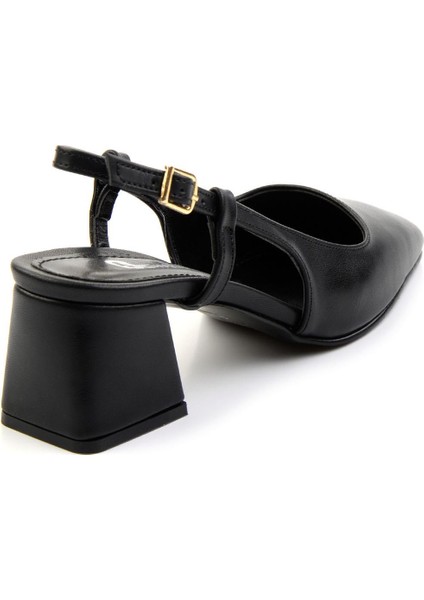 Siyah Kadın Klasik Topuklu Ayakkabı K01992152809 modelleri