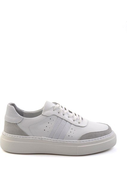 Beyaz Leather Erkek Sneaker E01304513843