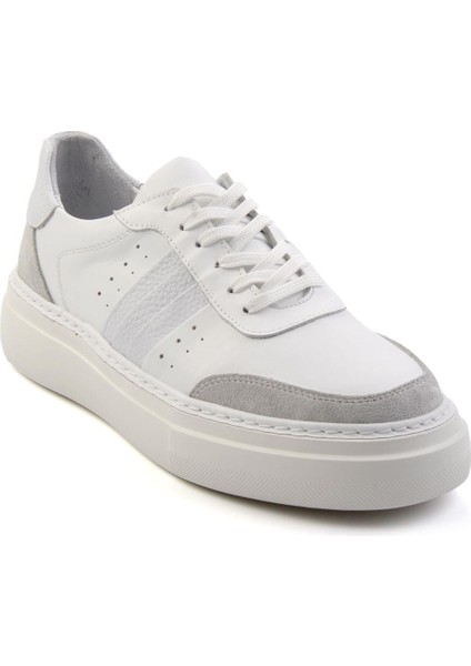 Beyaz Leather Erkek Sneaker E01304513843 fiyatları