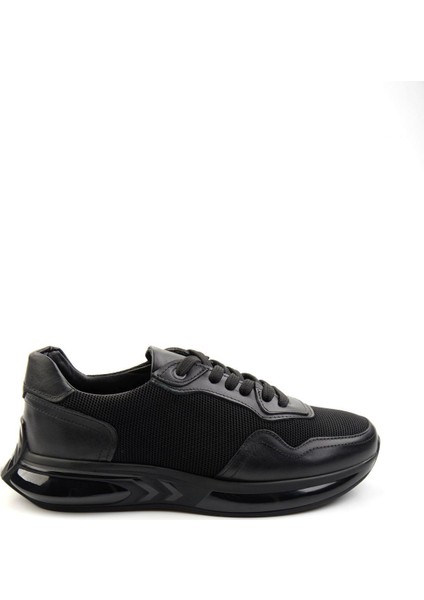 Siyah Leather Erkek Sneaker E01401083004