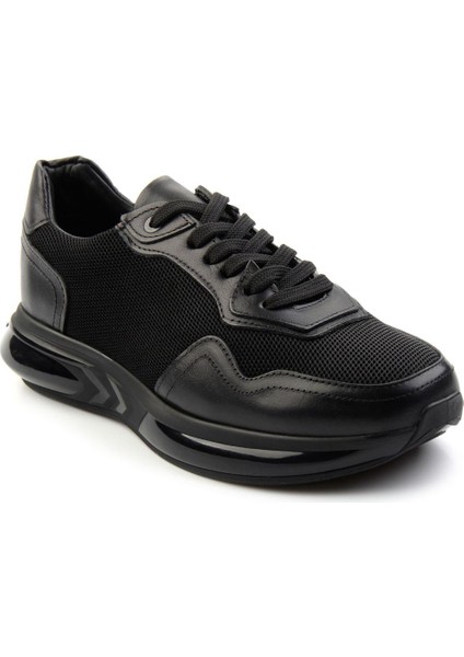 Siyah Leather Erkek Sneaker E01401083004