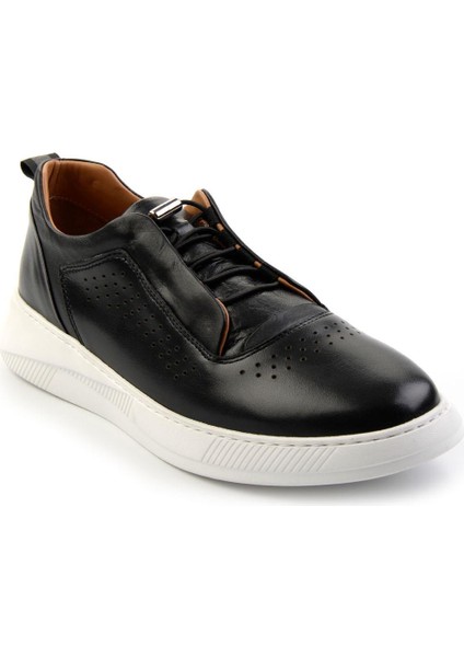 Siyah Leather Erkek Casual Ayakkabı E01304513903 fiyatları
