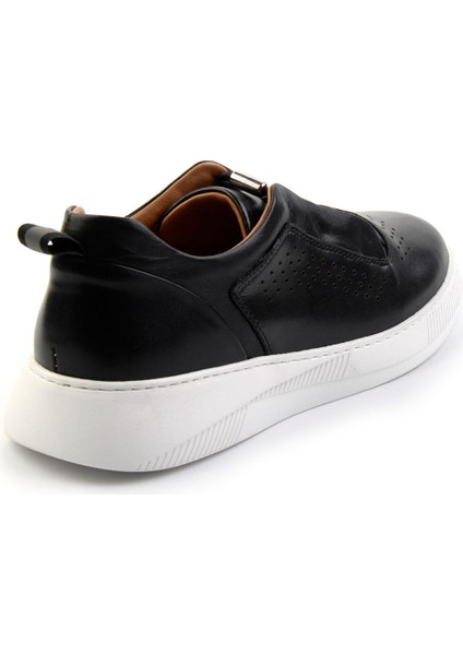 Siyah Leather Erkek Casual Ayakkabı E01304513903 modelleri