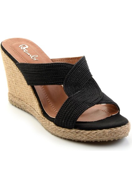 Siyah Kadın Terlik K04874013816 fiyatları