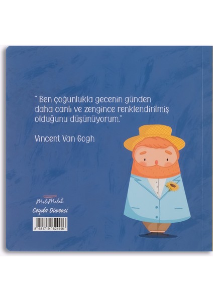 Van Gogh Defter, 15X15 cm
