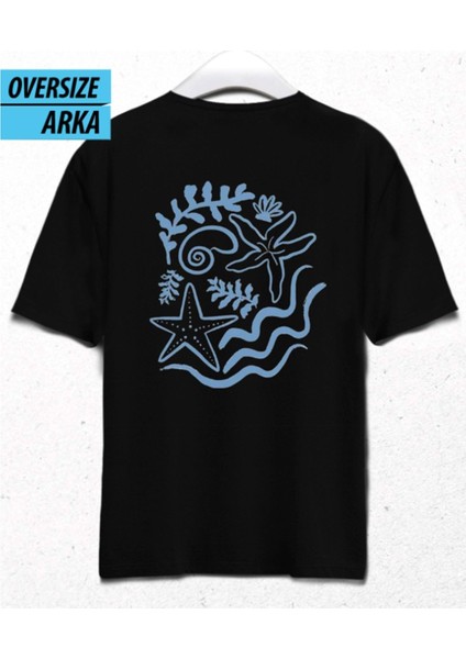 Ocean Glow T-Shirt Siyah
