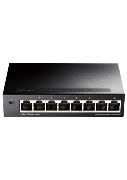 8-Port Gigabit Metal Switch