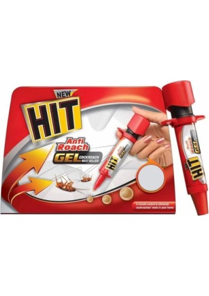 Hıt Anti Hamamböceği Jeli - Şırınga 20GR (4887)