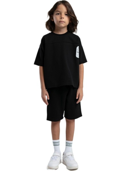 Rolypoly Erkek Çocuk Siyah Takım 3565-G