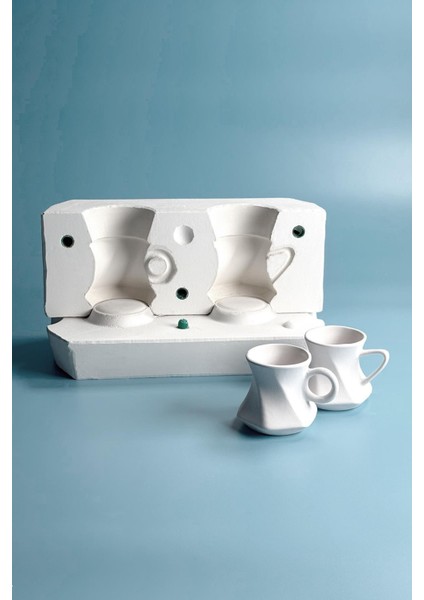 Semazen Kahve Fincanı - Alçı Kalıp