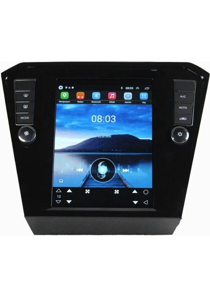 Volkswagen Passat B8 Tesla 2015/2023 Uyumlu 6gb Ram 64GB Hafıza Carplay, Kamera