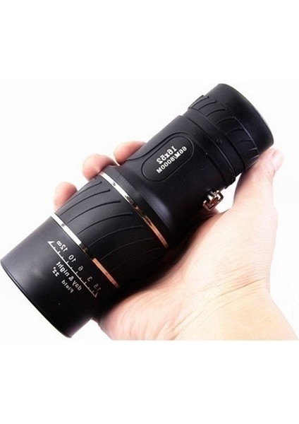 16X52 Monoküler Teleskop Optik Lens Yüksek Çözünürlüklü Kullanışlı Optik Kapsam Çift Odak Yakınlaştırma 16X Dürbün Açık Kamp Için (Yurt Dışından)