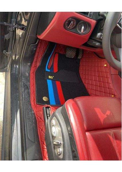 Porsche Macan Aracına Özel 8d Çift Katmanlı Havuzlu Paspas Takımı