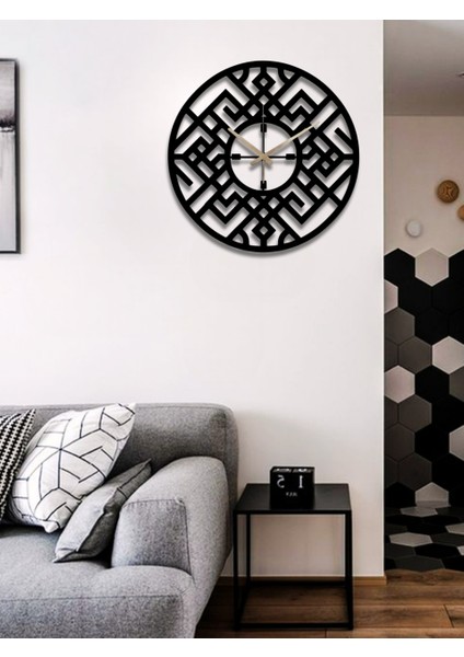 Viking Desing Metal Duvar Saati