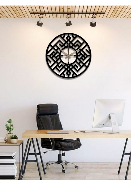 Viking Desing Metal Duvar Saati