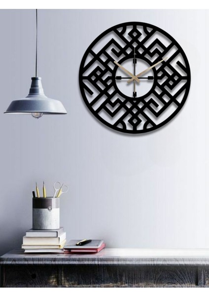 Viking Desing Metal Duvar Saati