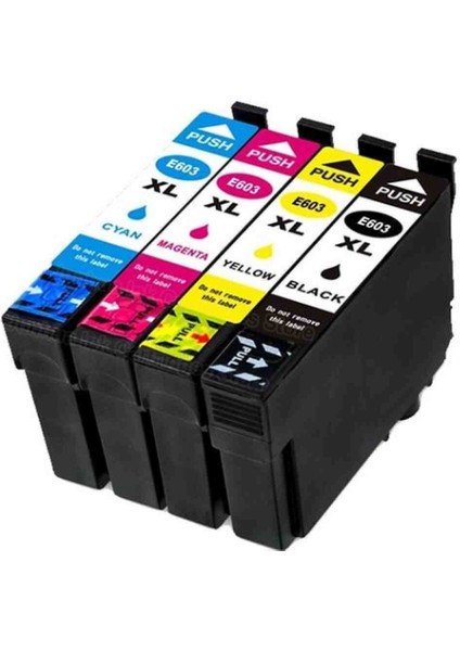 Epson 603-C13T03U14020 Muadil Kartuş Avantaj Paket