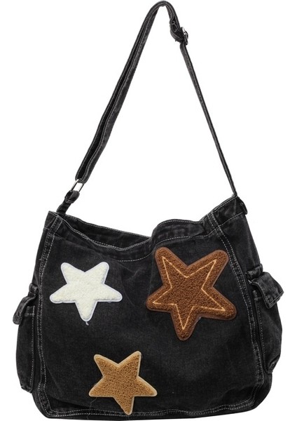 Kovboy Çantası Kadın Büyük Kapasiteli Crossbody Çanta Omuz Çantası (Yurt Dışından)