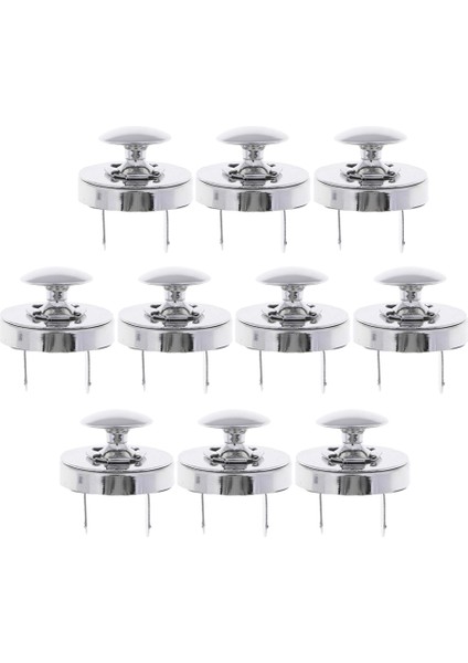 10PCS Dıy Ş Düğmeleri Torbalar Için Metal Çıtçı Bağlantı Elemanları /18MM 18MM (Yurt Dışından) fiyatları