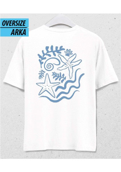 Ocean Glow T-Shirt Beyaz