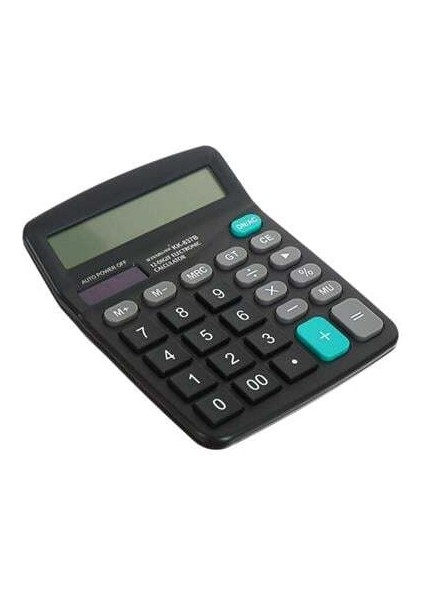 Buffer® Standart Fonksiyonlu 12 Haneli Geniş LCD Ekran,pill Masaüstü Hesap Makinesi