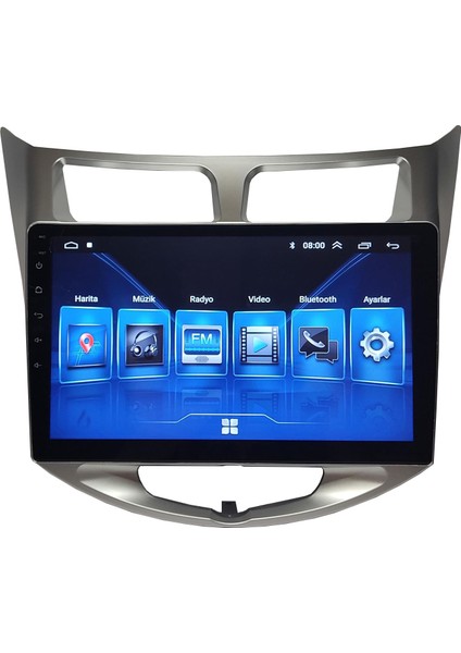 Hyundai Accent Blue 2011-2019 Uyumlu Multimedia 4gb Ram 32GB Hafıza Carplay,kamera Uyumlu