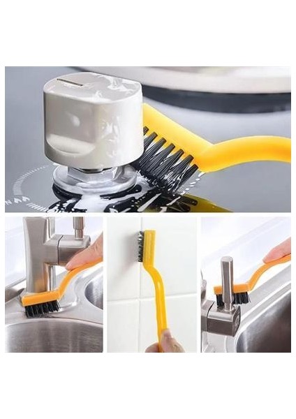 Buffer® 3 Lü Detaylı Temizlik Bakır,demir ve Sert Plastik Tel Fırça modelleri