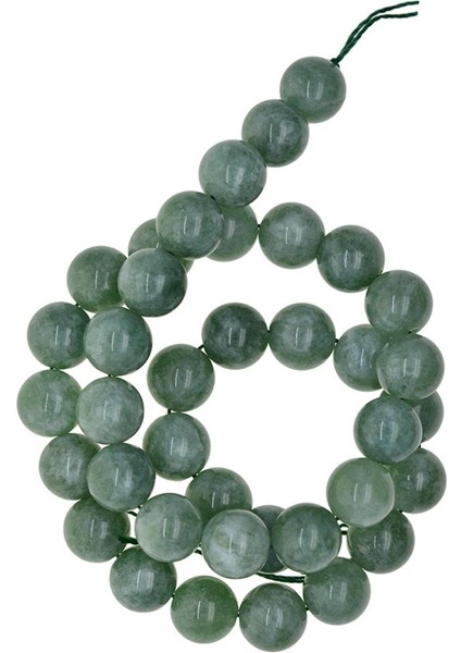6 "8mm Yuvarlak Yeşil I Şek Mücevherat Yaparak 15" Dıy 10MM (Yurt Dışından)
