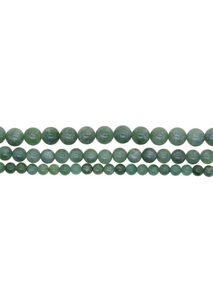 6 "8mm Yuvarlak Yeşil I Şek Mücevherat Yaparak 15" Dıy 10MM (Yurt Dışından)